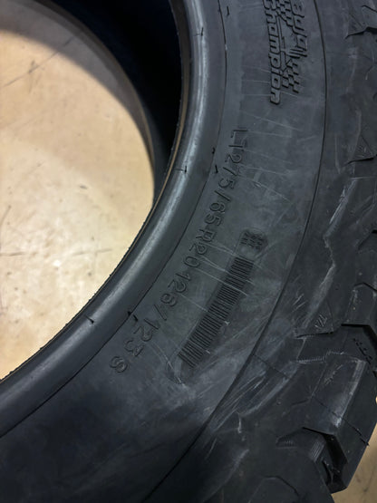 BFGOODRICH ALL-TERRAIN T/A KO3 BSW LT 275 65 20 126/123S 10PLY TIRE 26116
