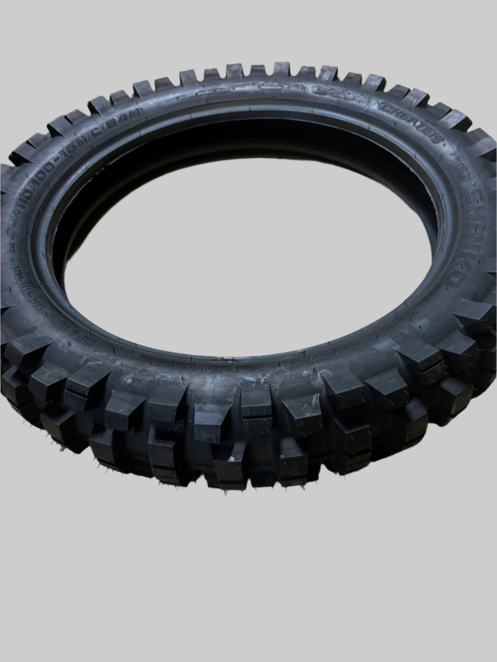 SHINKO 525 CHEATER 110 100 18 64M REAR MOTORCYCLE TIRE 87-4326S
