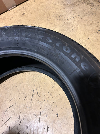 2 NOS FIRESTONE CHAMPION FUEL FIGHTER P 235 55 17 99H ALL SEASON TIRE 015641