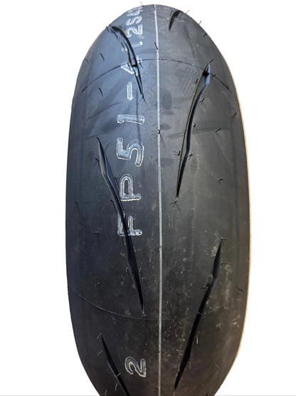 BRIDGESTONE BATTLAX RS12 BSW 190 55 17 75W REAR MOTORCYCLE TIRE 21250