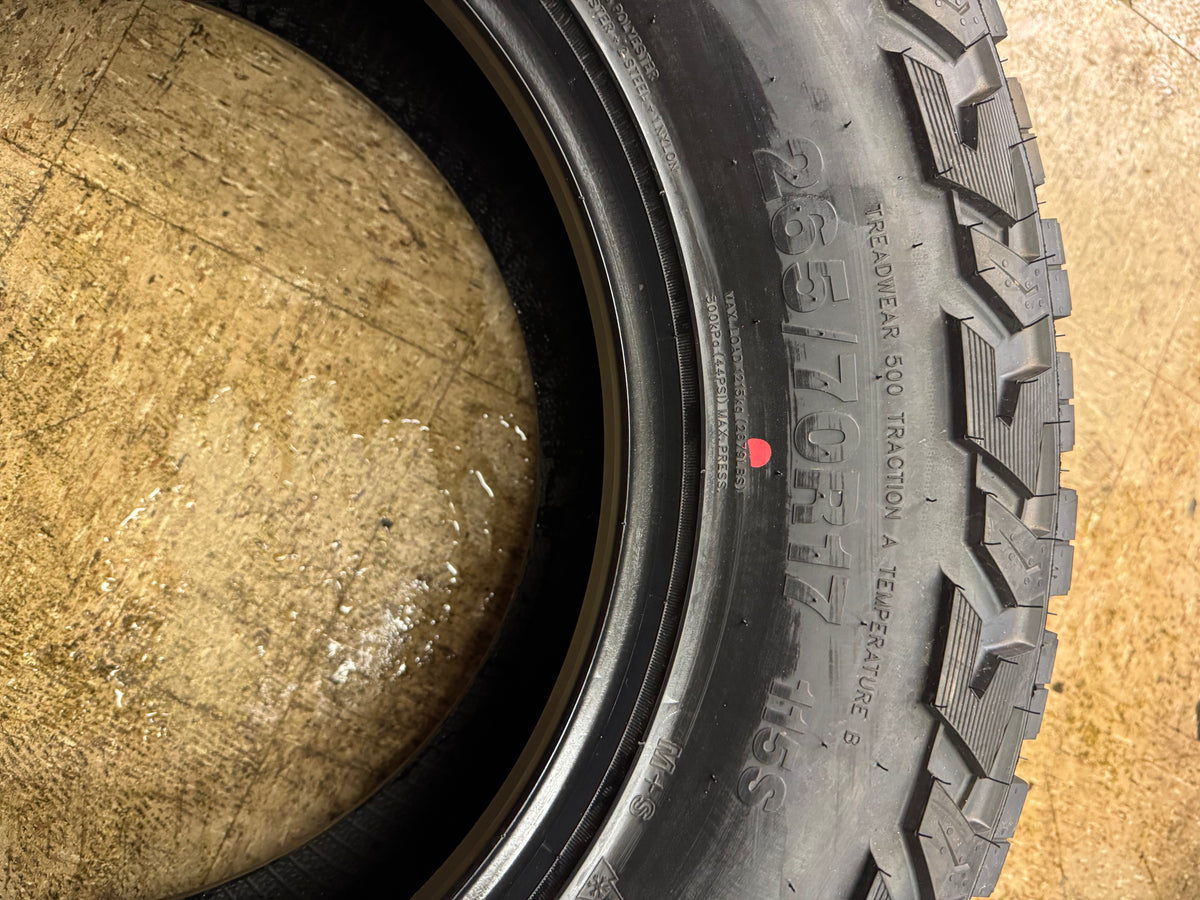 VENOM POWER TRAIL HUNTER R/T RWL P 265 70 17 115S RUGGED TERRAIN TIRE CVPTHRT29R