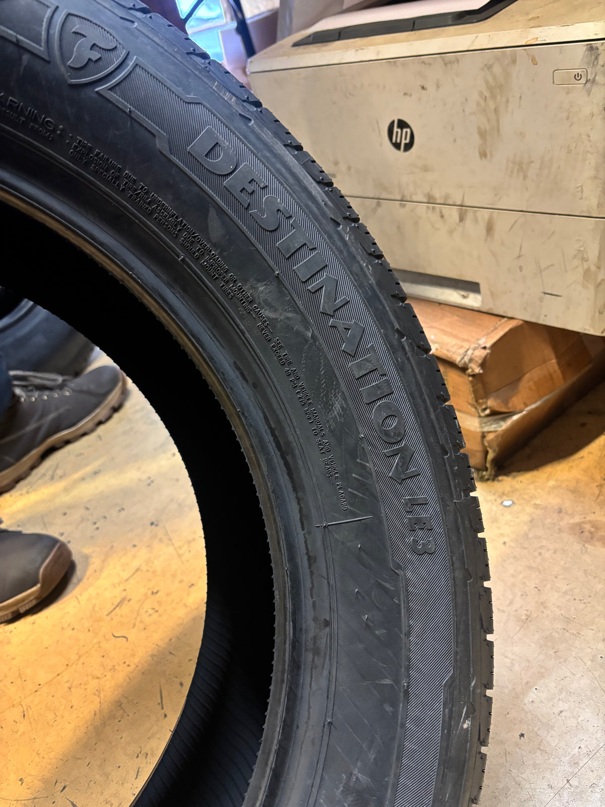 4 FIRESTONE DESTINATION LE3 BSW BSW P 235 60 18 103H ALL SEASON TIRE 005380