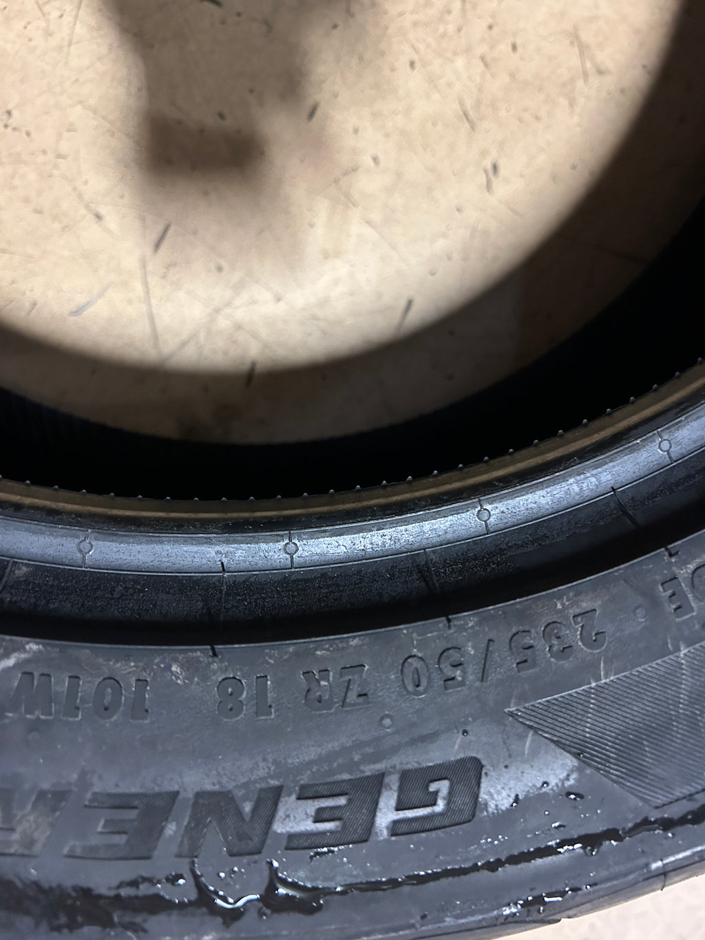 GENERAL G-MAX JUSTICE BSW P 235 50 18 101W XL ALL SEASON TIRE 15553930000