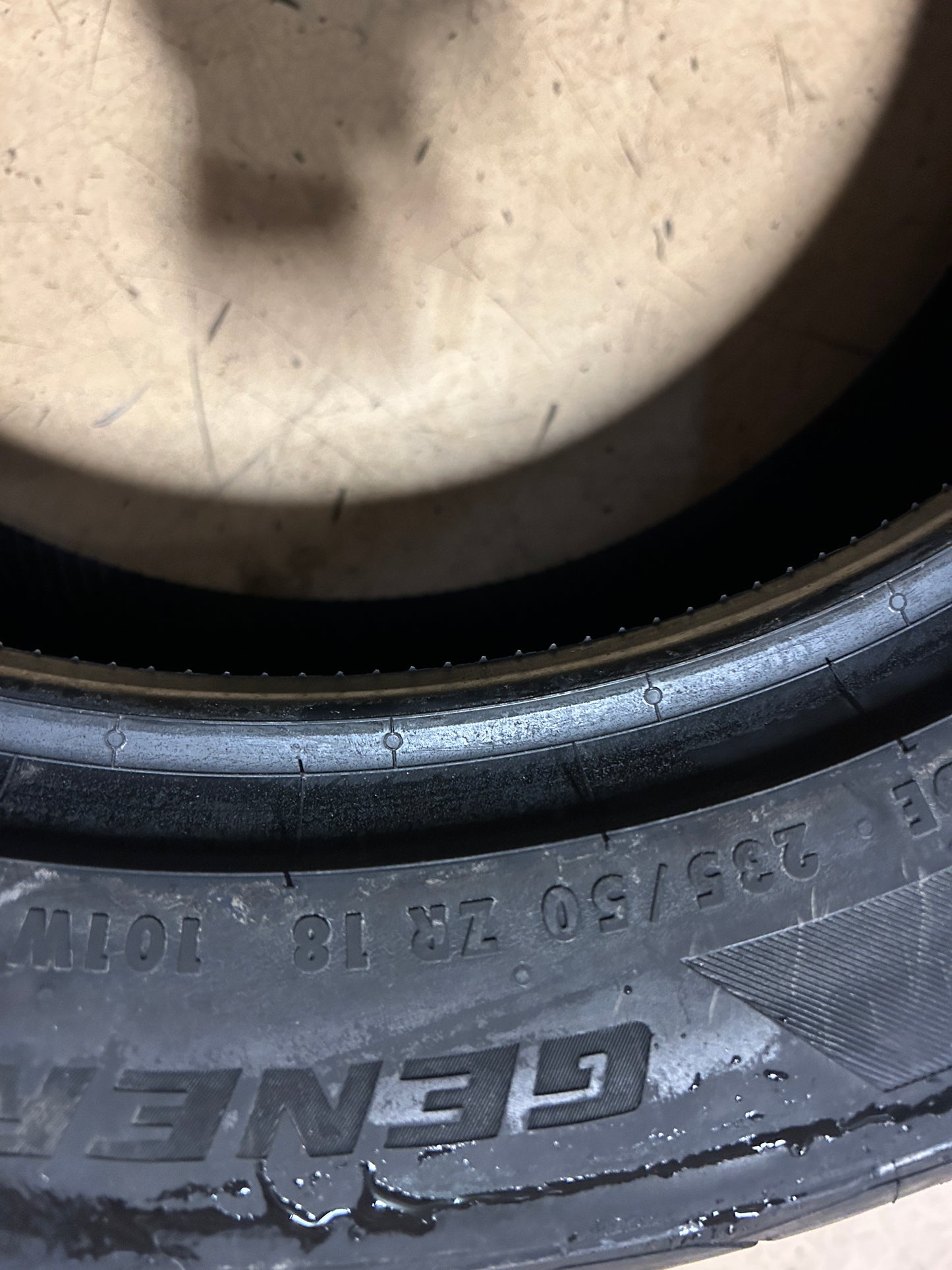 GENERAL G-MAX JUSTICE BSW P 235 50 18 101W XL ALL SEASON TIRE 15553930000