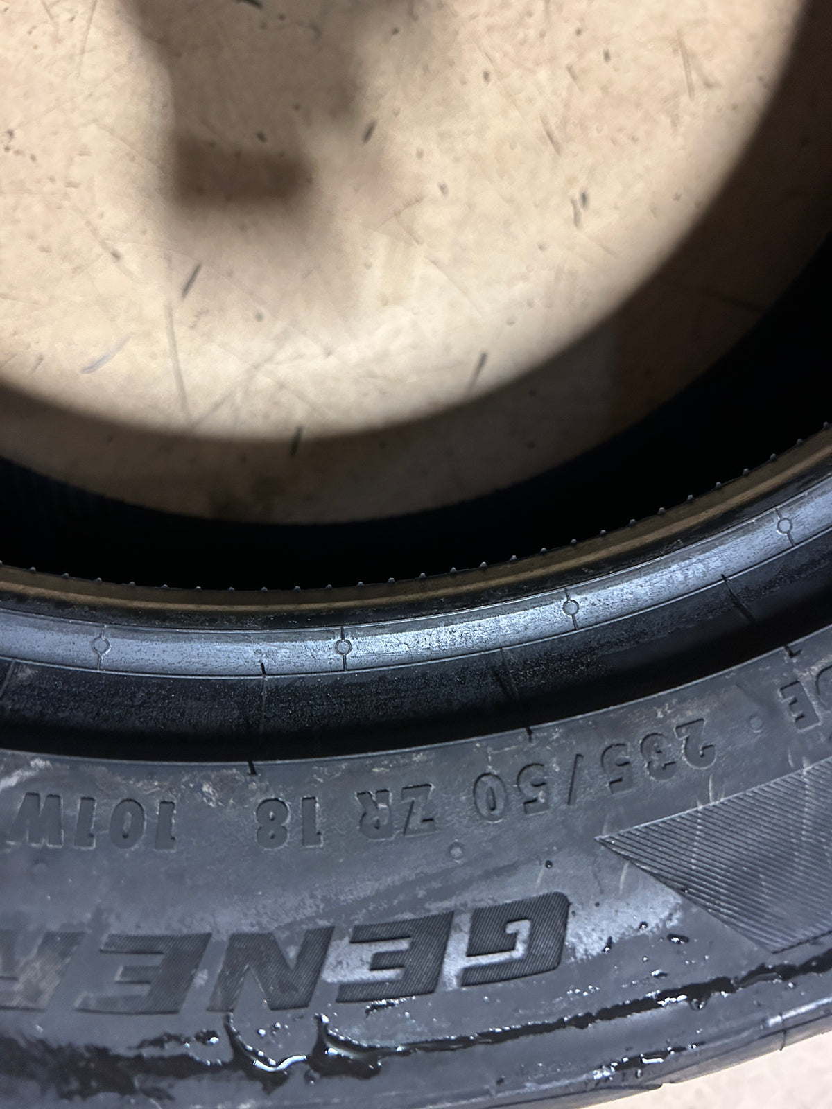 GENERAL G-MAX JUSTICE BSW P 235 50 18 101W XL ALL SEASON TIRE 15553930000