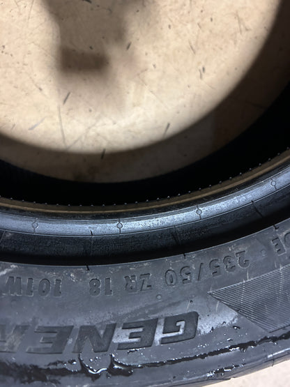 GENERAL G-MAX JUSTICE BSW P 235 50 18 101W XL ALL SEASON TIRE 15553930000