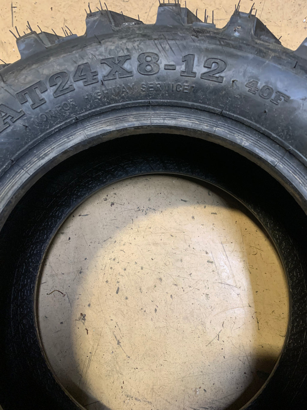 FORERUNNER MARS BSW AT 24 8 12 40F 6PLY ATV/UTV TIRE 5D1F1C0001