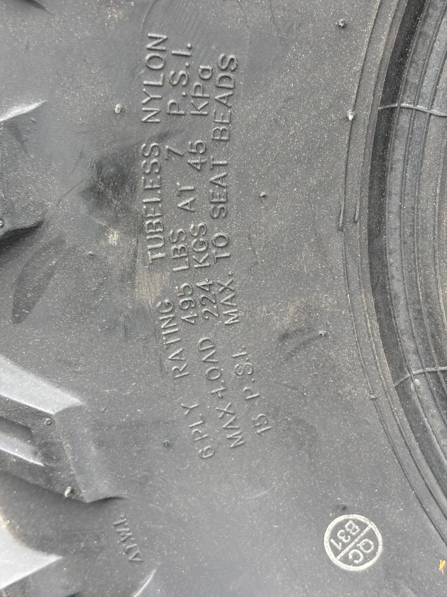 WANDA A/T MASTER ATX80 P341 BSW LT 25 12 10 56J 6PLY ATV/UTV TIRE 10161