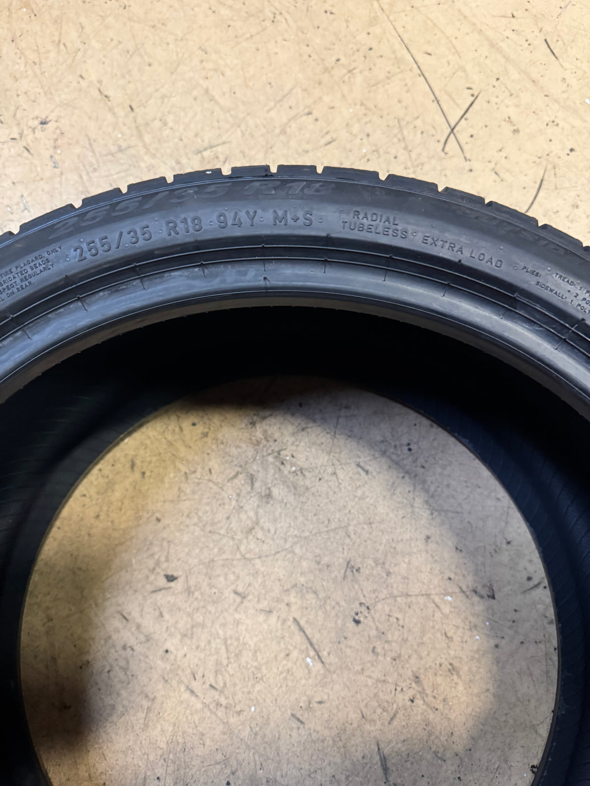 PIRELLI P ZERO AS PLUS 3 BSW P 255 35 18 94Y XL UHP ALL SEASON TIRE 4084700