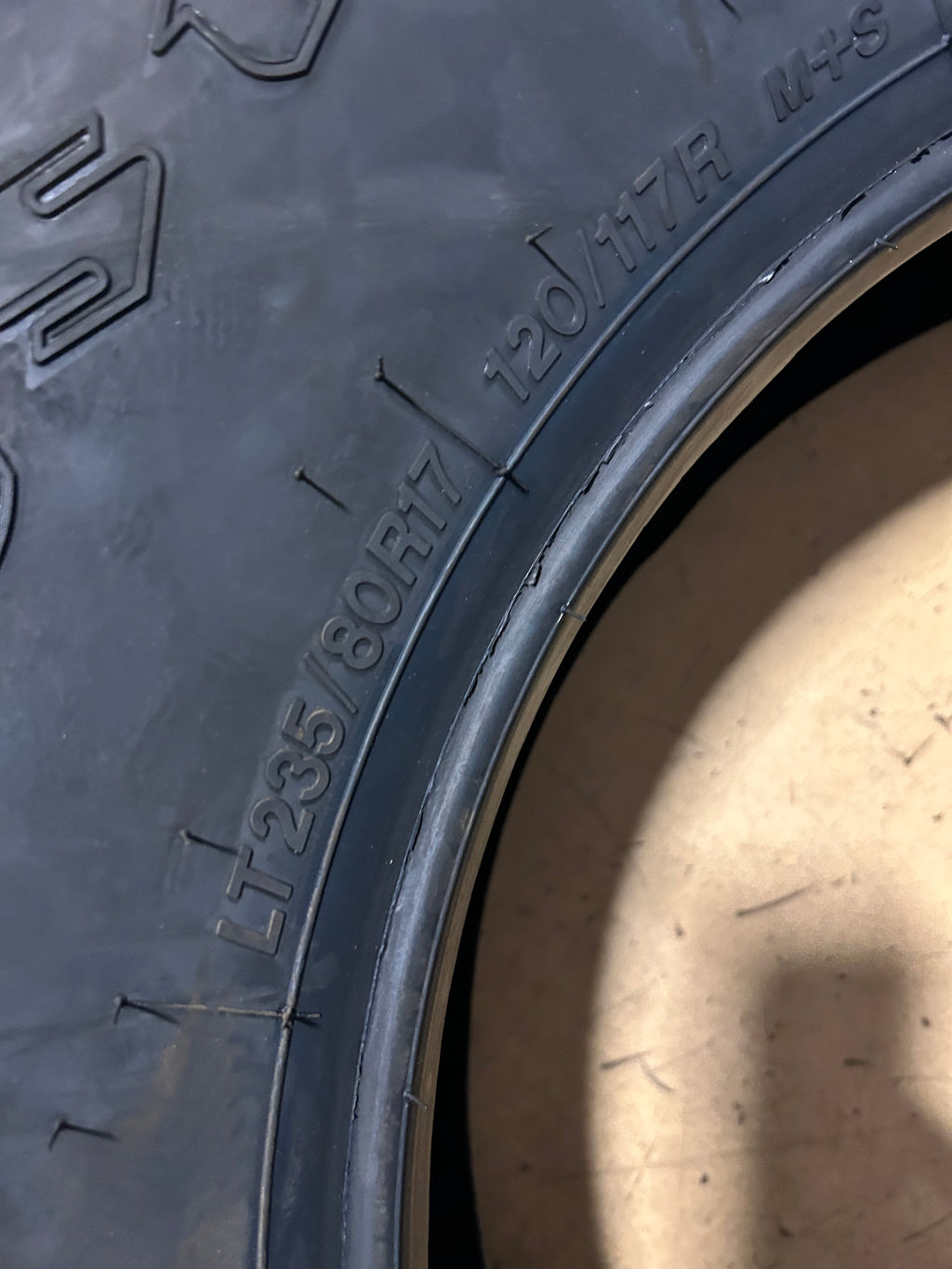 FIRESTONE WINTERFORCE LT BSW LT 235 80 17 120/117R 10PLY WINTER TIRE 246369