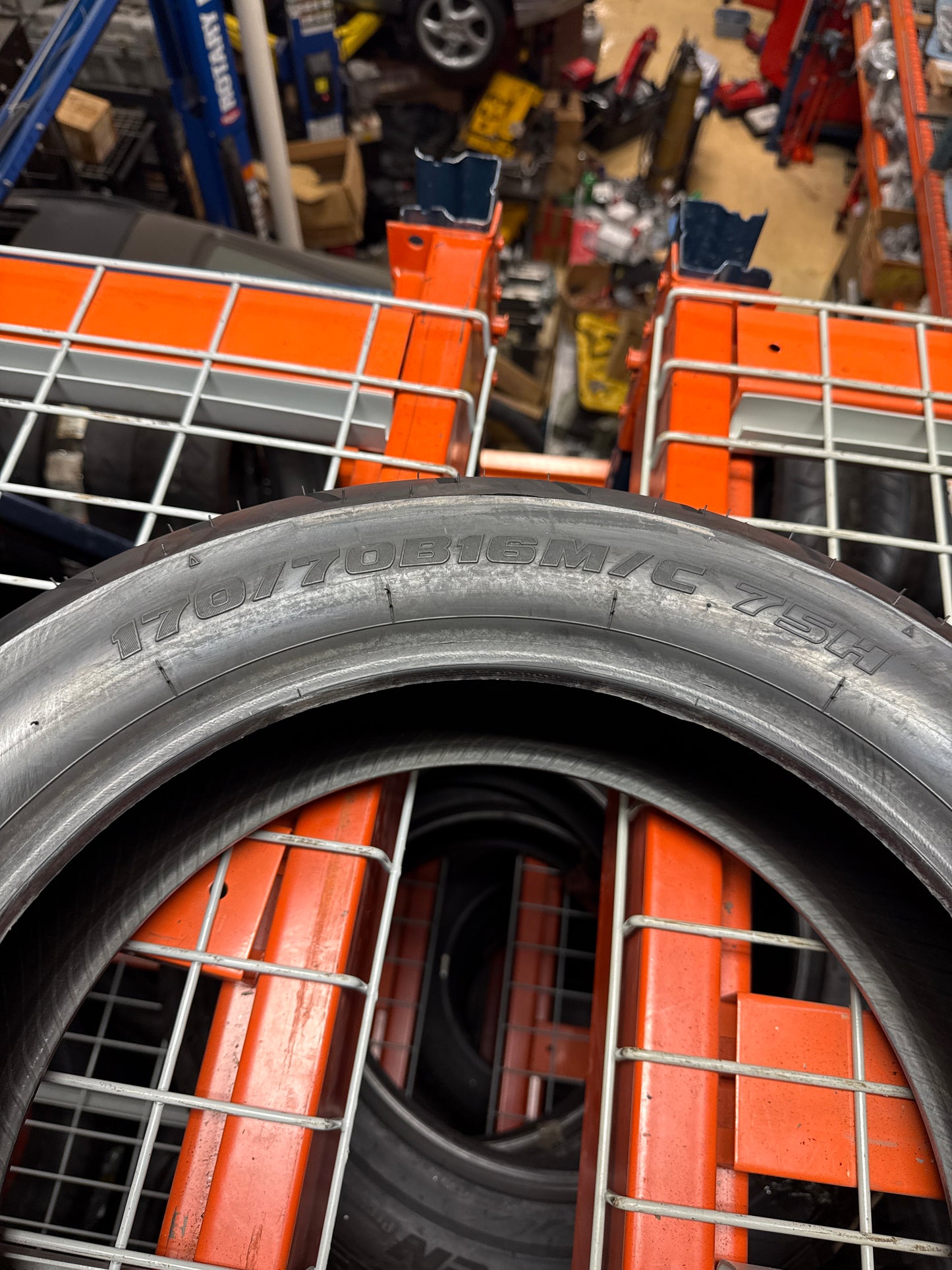 NOS BRIDGESTONE EXEDRA MAX-R 170 70 16 75H REAR MOTORCYCLE TIRE 004863