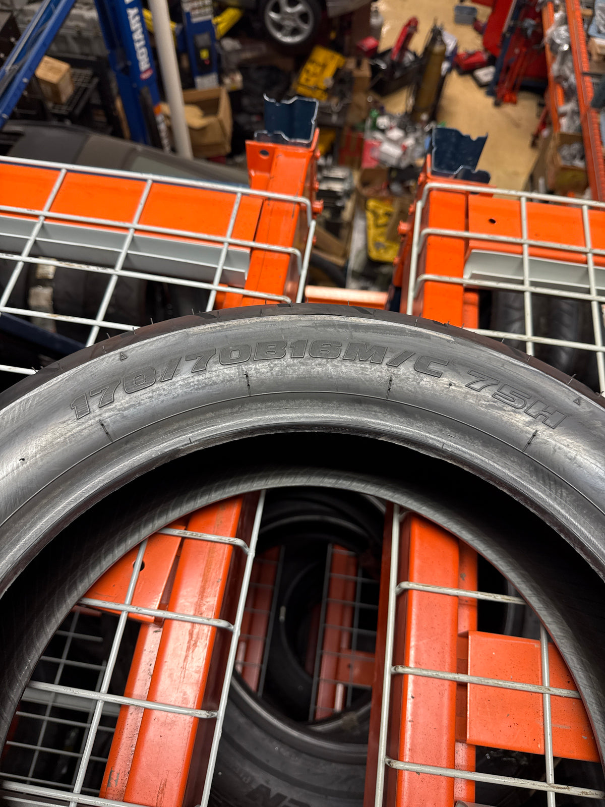 NOS BRIDGESTONE EXEDRA MAX-R 170 70 16 75H REAR MOTORCYCLE TIRE 004863