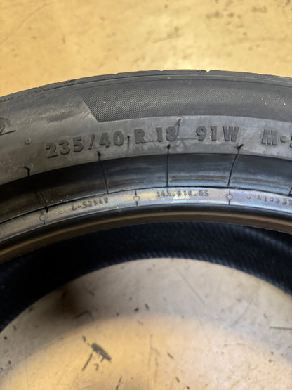 CONTINENTAL PROCONTACT RX BSW P 235 40 18 91W ALL SEASON TIRE 15579290000