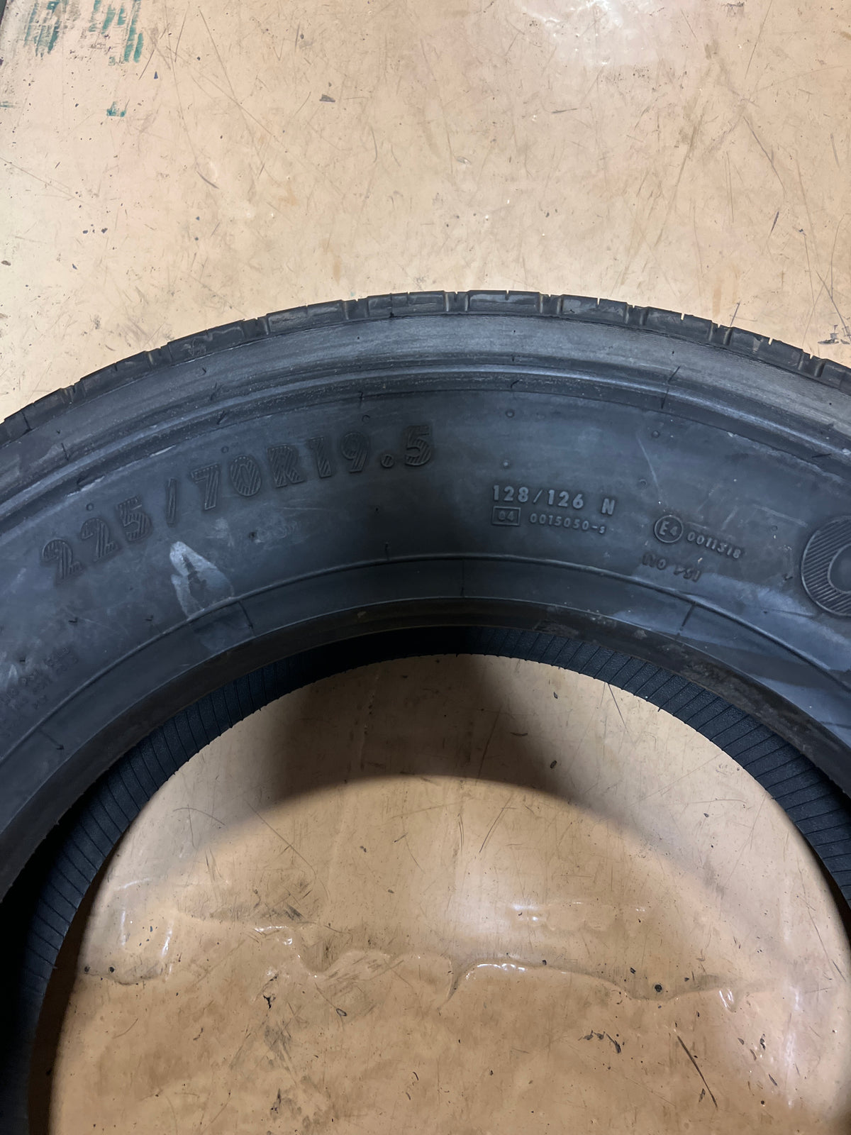 2 NEW OLD STOCK CONTINENTAL HSR LT 225 70 19.5 128/126N LRG 14 PLY ALL SEASON TIRES 05122180000
