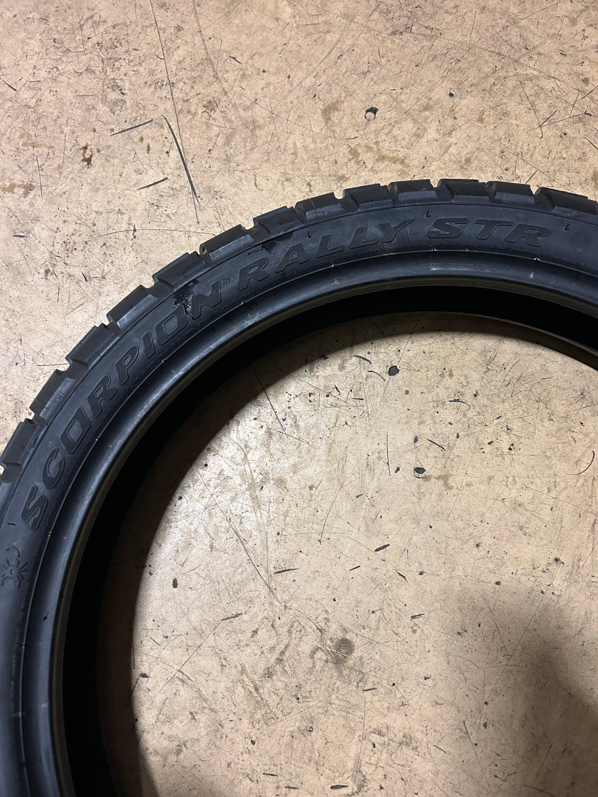 PIRELLI SCORPION RALLY STR BSW 110 80 19 59H FRONT MOTORCYCLE TIRE P404080