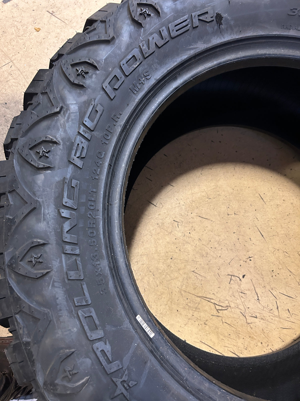RBP REPULSOR X/T RX BSW LT 35 13.5 20 124Q 10PLY RUGGED TIRE RBPSTXT20135010