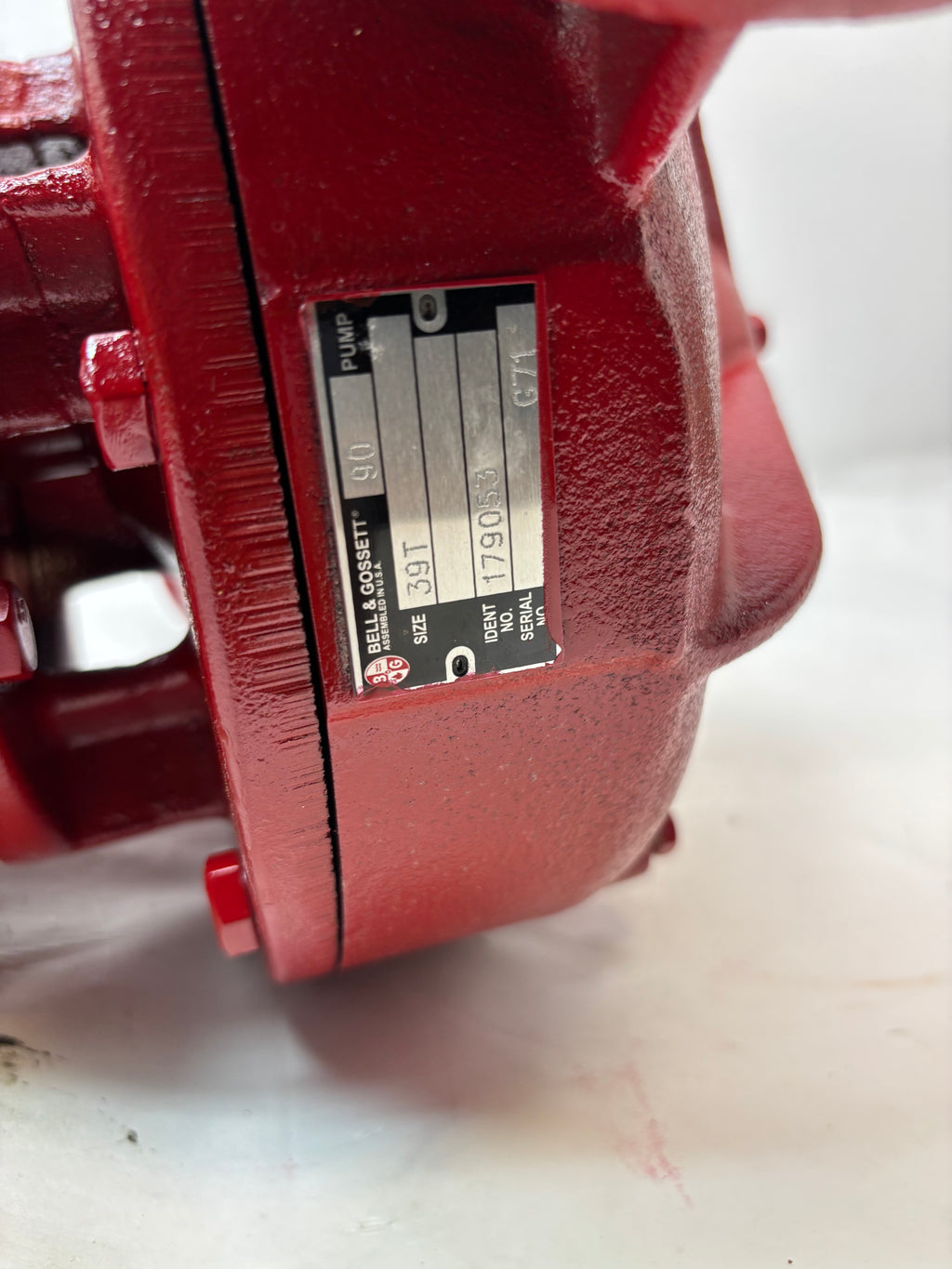 BELL AND GOSSETT 90 SERIES PUMP 90-39T 2A 179053 W79053