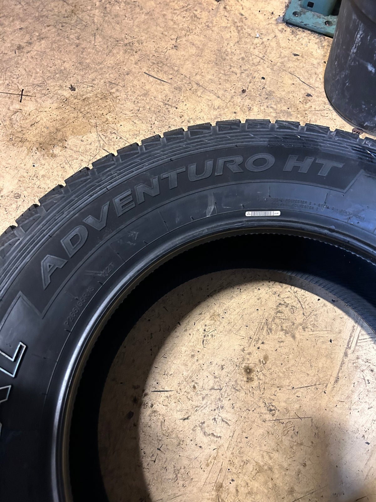 GT RADIAL ADVENTURO HT OWL P 265 65 18 112T HIGHWAY TIRE AS127