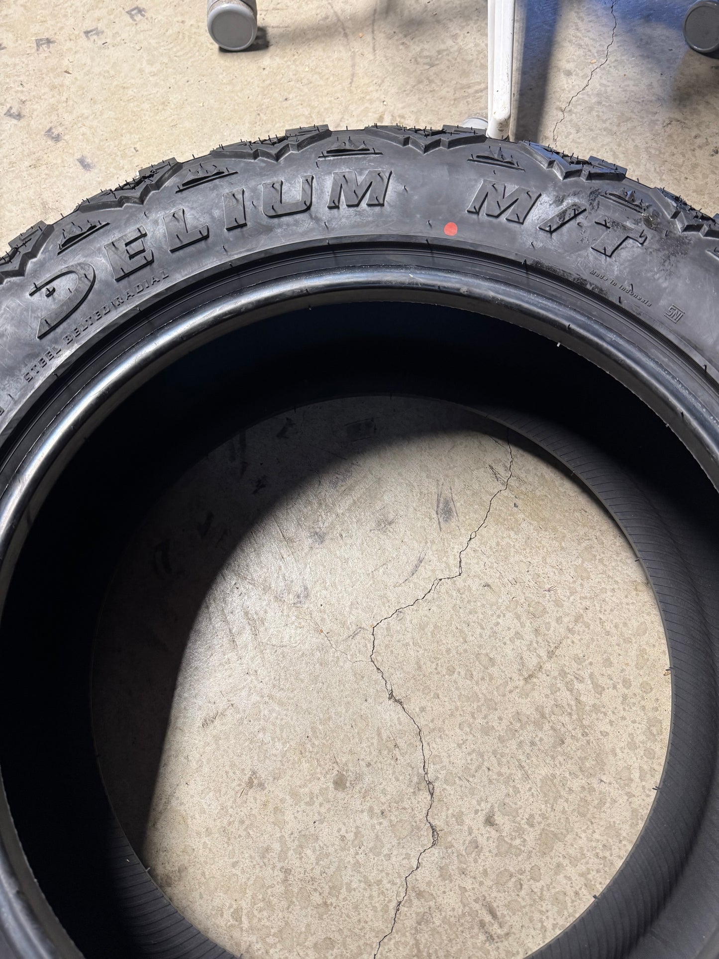 NOS DELIUM TERRA RAIDER M/T KU-255 BSW LT 265 60 20 121/118Q 10PLY MUD TERRAIN TIRE D236620