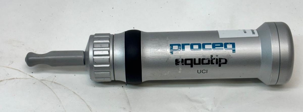 USED PROCEQ EQUOTIP 550 HARDNESS TESTER W/UCI PROBE & STANDARD