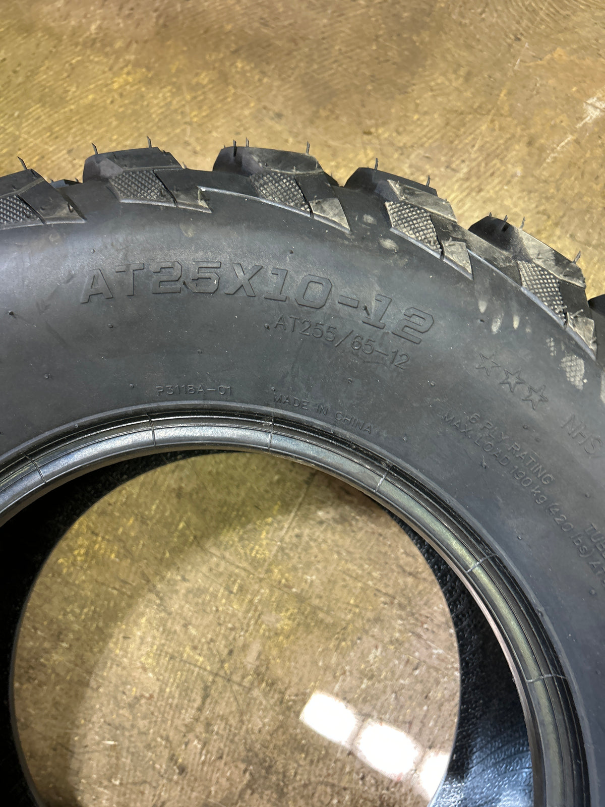MOOSE VERSAGRIP BSW  25 10 12 50J 6PLY ATV/UTV TIRE 03201480
