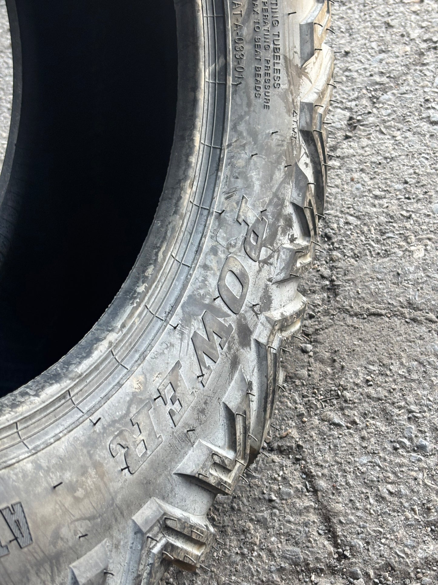 SUNF A033 POWER BSW AT 27 9 14 65J 6PLY ATV/UTV TIRE 270914