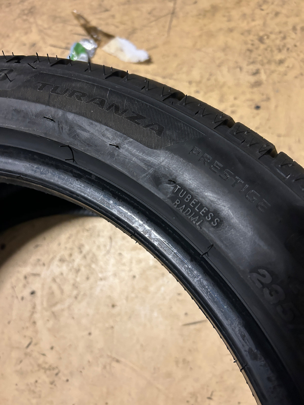 2 BRIDGESTONE TURANZA PRESTIGE BSW P 235 45 18 98W XL ALL SEASON TIRE 012566