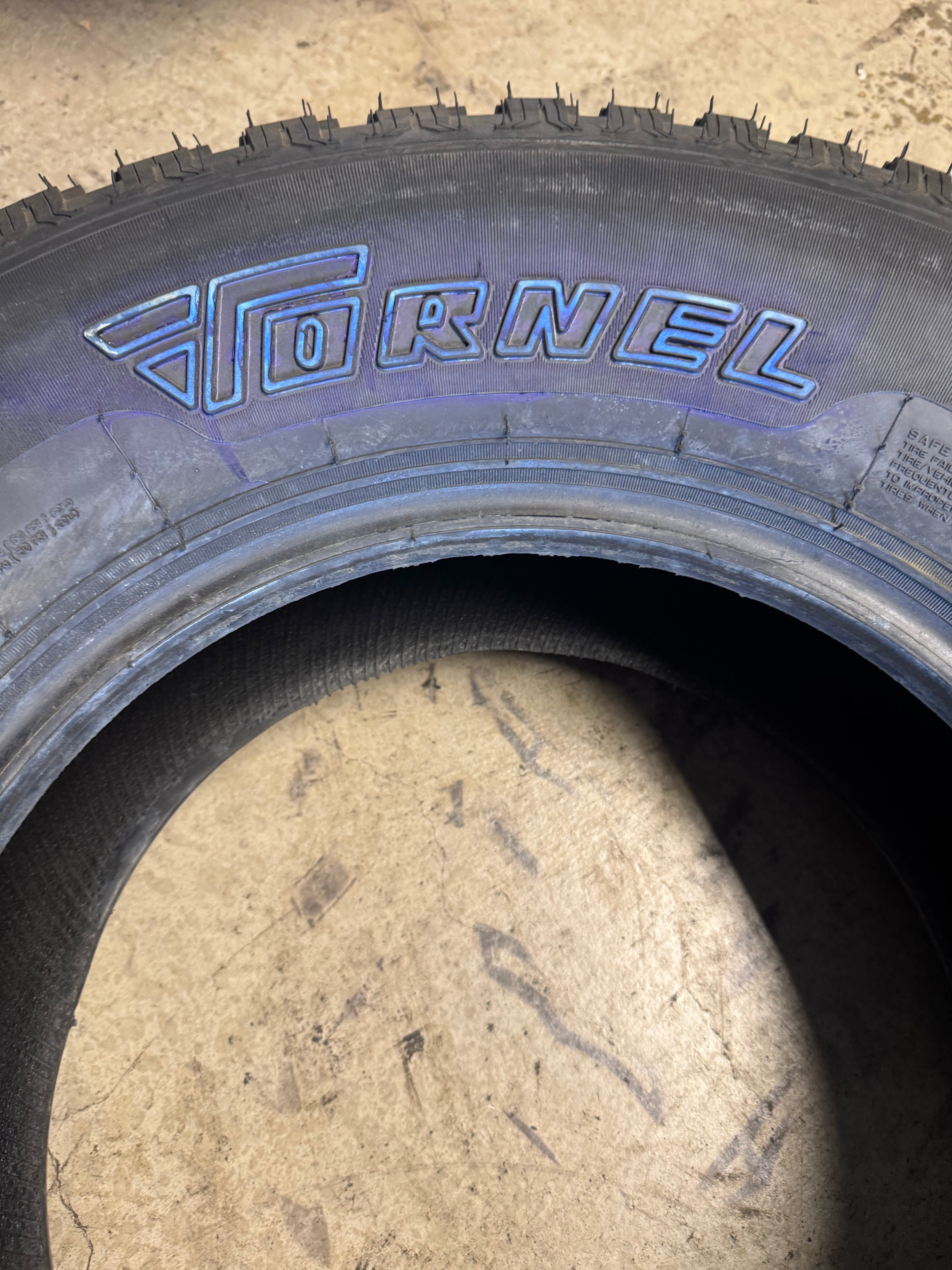 NOS TORNEL A/T-09 OWL LT 265 75 16 112/109Q 6PLY ALL TERRAIN TIRE 10036855