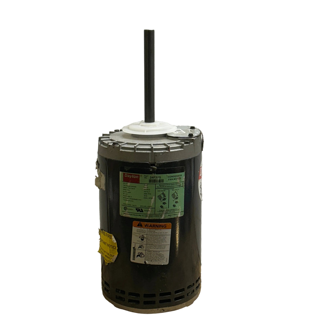 DAYTON CONDENSER FAN MOTOR 2 HP 1SPD  60 Hz 3PHASE  24PR75