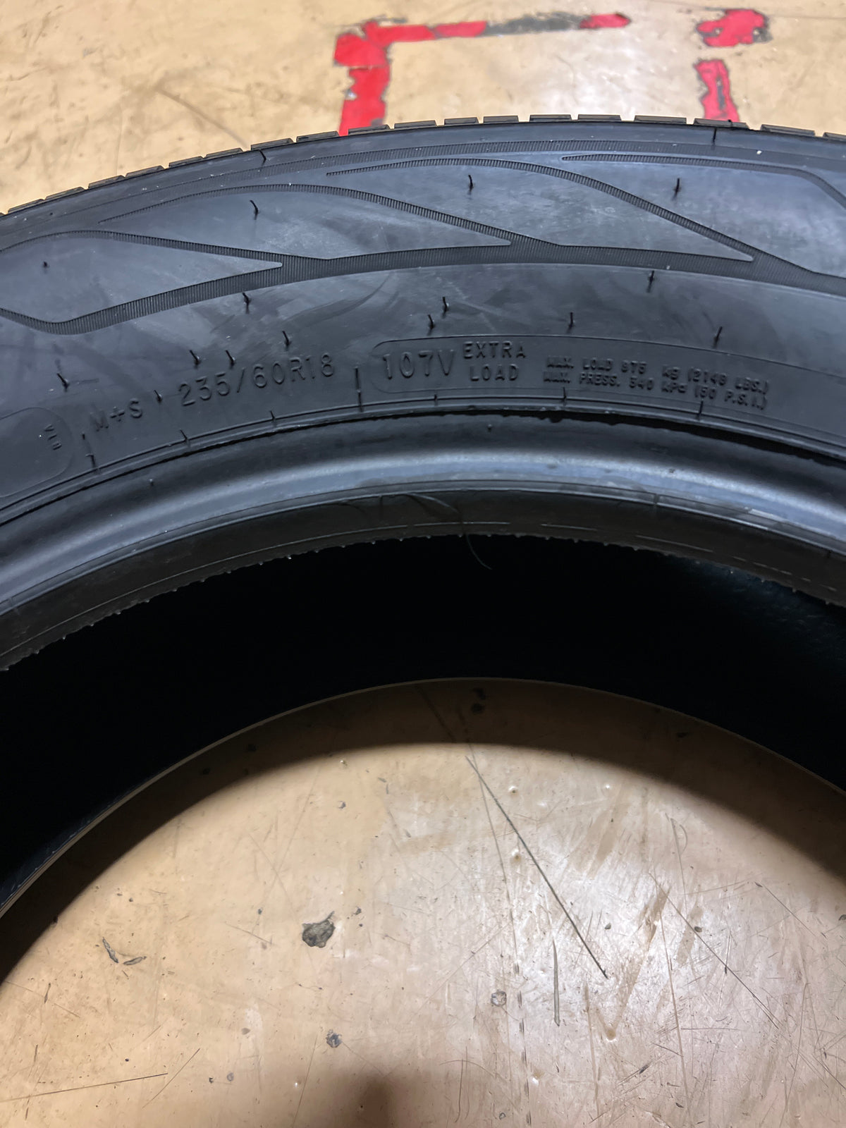 2 COOPER PROCONTROL P 235 60 18 107V XL ALL SEASON TIRE 166483021