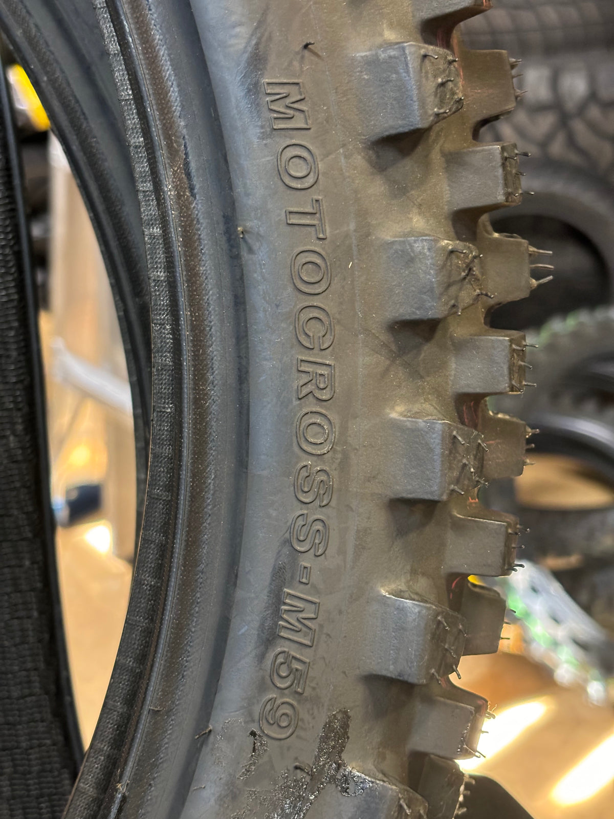 BRIDGESTONE MOTOCROSS M59 BSW  80 100 21 51M FRONT DIRT BIKE TIRE 065846