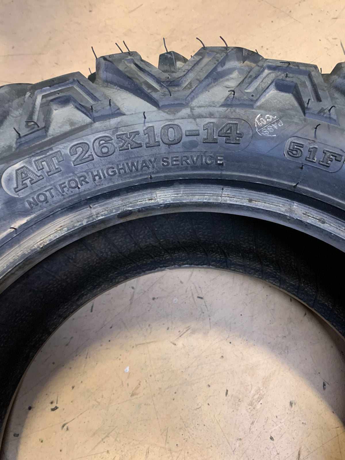 TG TYRE GUIDER ATLAS BSW AT 26 10 14 51F 6PLY ATV/UTV TIRE ‎748Q3500085