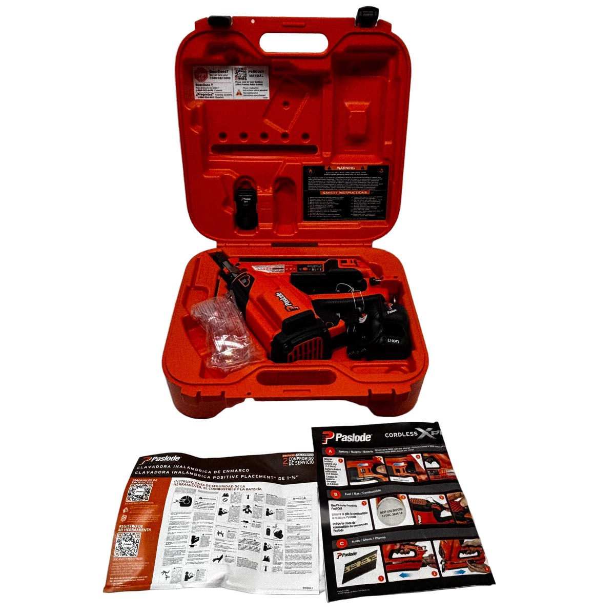 PASLODE GAS POWERED CORDLESS STRIP LOAD FRAMING NAILER  3-1/4" CF325XPRO