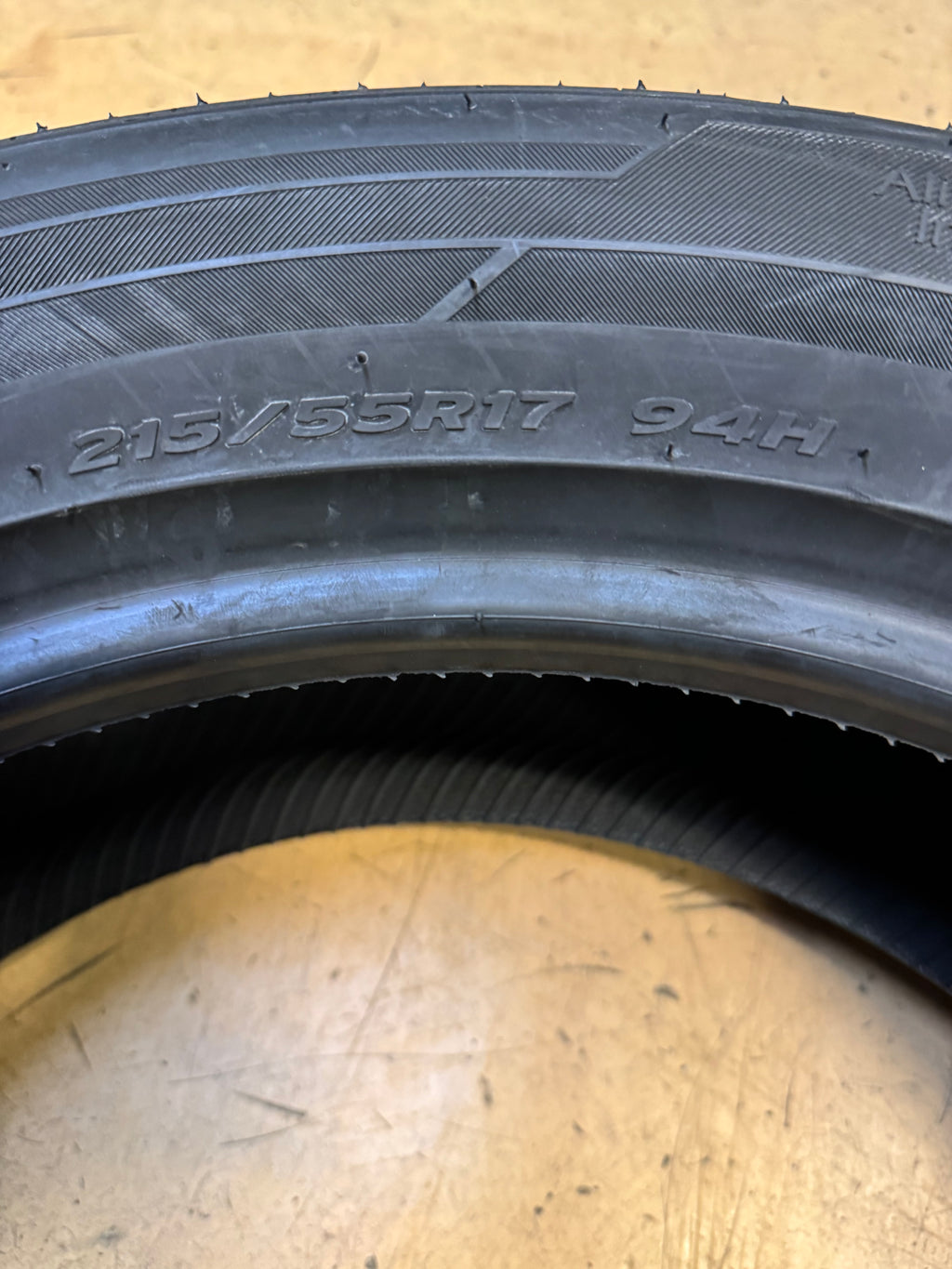 2 HANKOOK KINERGY ST BSW P 215 55 17 94H ALL SEASON TIRE 1021509