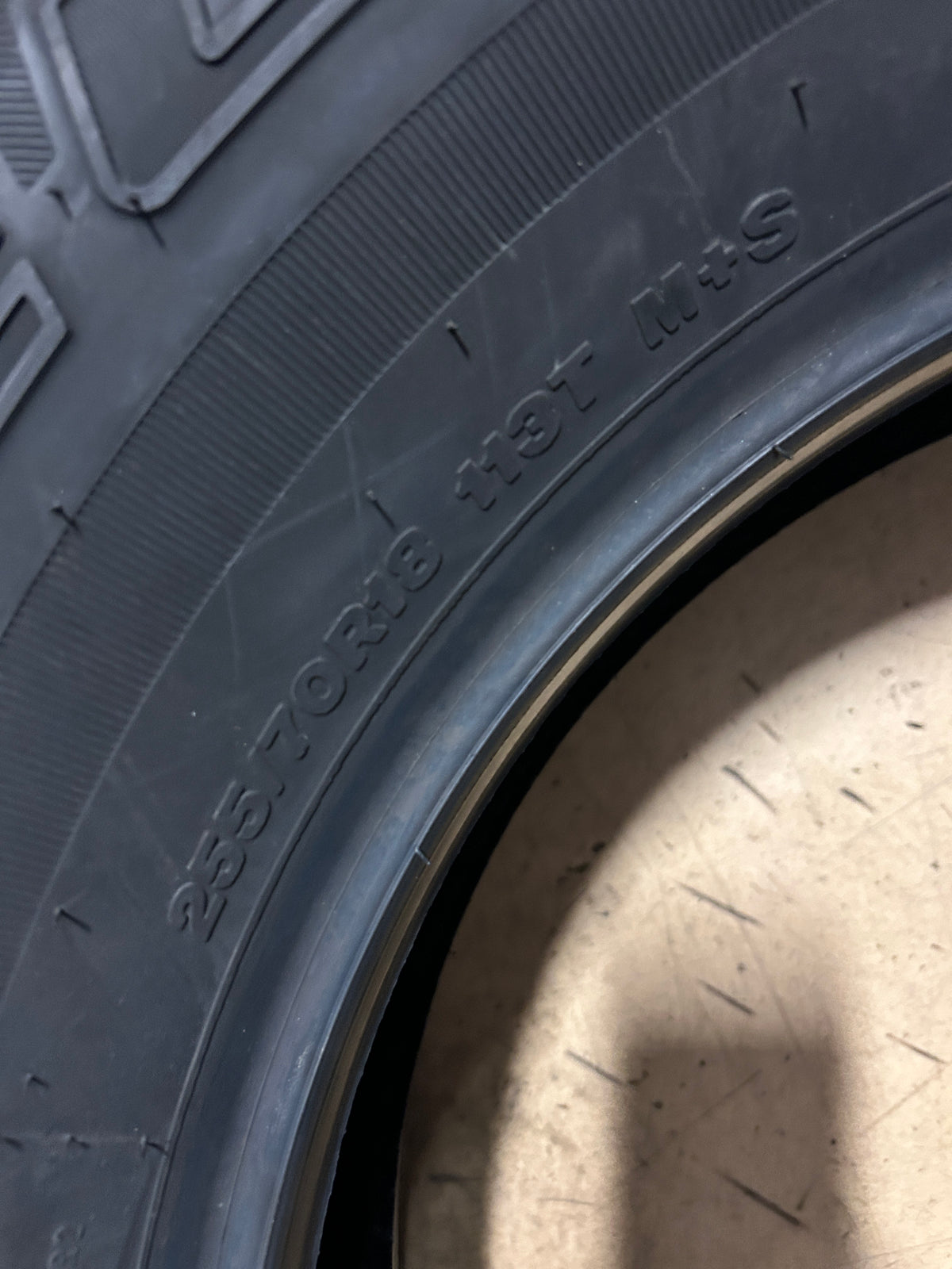 BRIDGESTONE DUELER RH-S (DRHSDZ) BSW P 255 70 18 113T ALL TERRAIN TIRE 009901