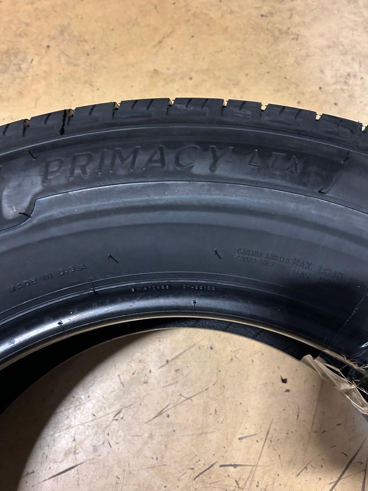 MICHELIN PRIMACY LTX BSW P 245 70 17 110T ALL SEASON TIRE 18347