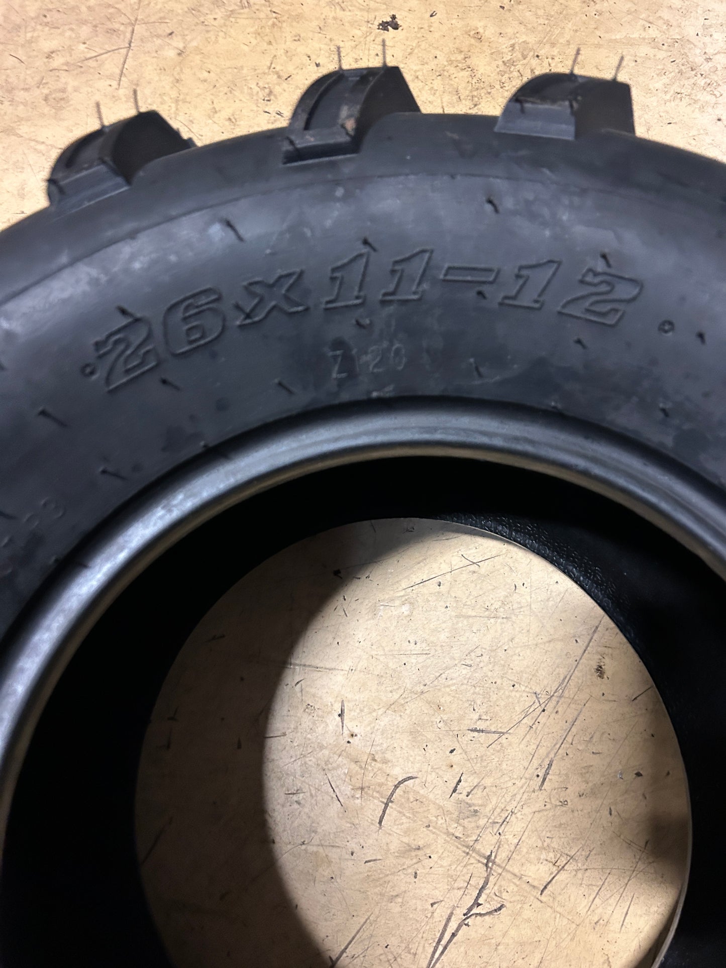 MOTOOS Z120 BSW 26 11 12 6PLY ATV/UTV TIRE MZ120261112