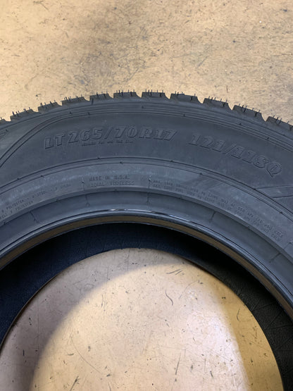 GOODYEAR WINTER COMMAND BSW LT 265 70 17 121/118Q 10PLY WINTER TIRE 184152786