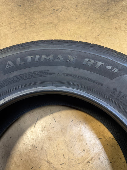 GENERAL ALTIMAX RT43 BSW P 215 70 16 100H HIGHWAY TERRAIN TIRE 15495070000