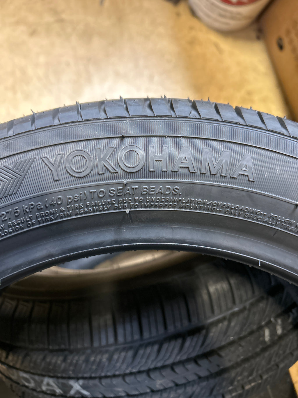 YOKOHAMA AVID S34F BSW P 175 55 15 77V ALL SEASON TIRE 110193314