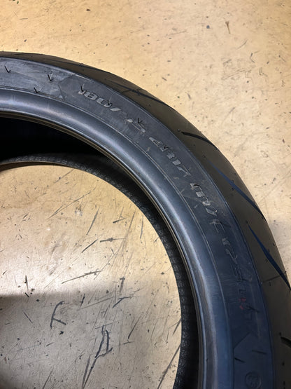 NOS METZELER SPORTEC M7 RR BSW 180 55 17 73W REAR MOTORCYCLE TIRE 2450300