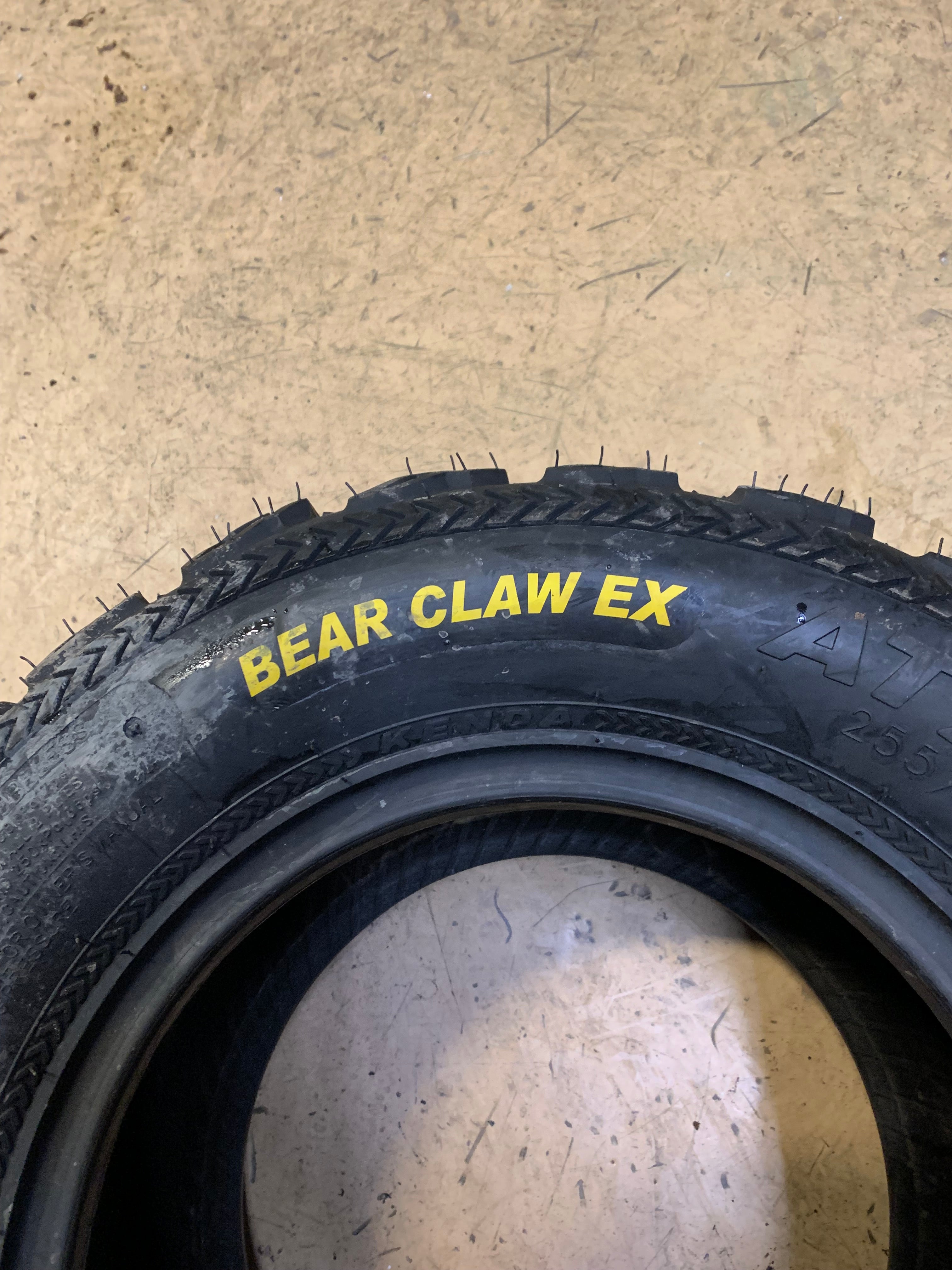 NOS KENDA BEAR CLAW EX K573 BSW AT 24 10 11 6PLY REAR ATV/UTV TIRE 24962029