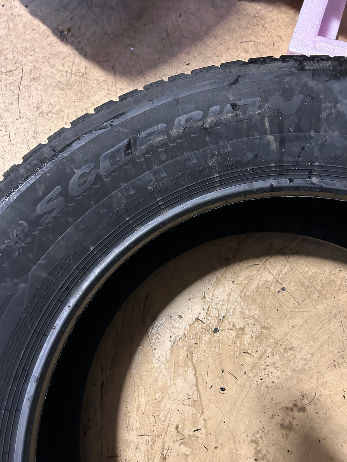 2 PIRELLI SCORPION WEATHERACTIVE BSW P 275 60 20 115H ALL WEATHER TIRE 4516000