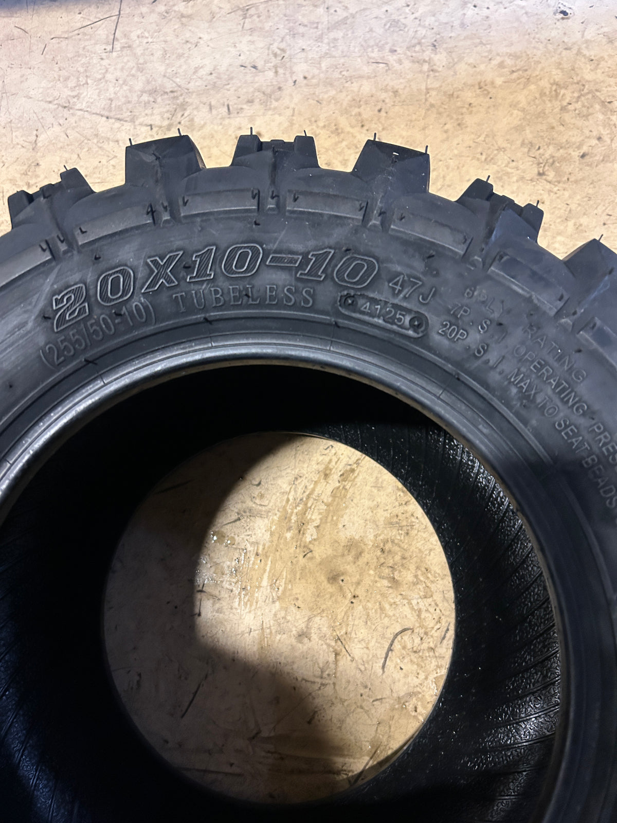 SUNF BSW 20 10 10 47J 6PLY ATV/UTV TIRE S201010