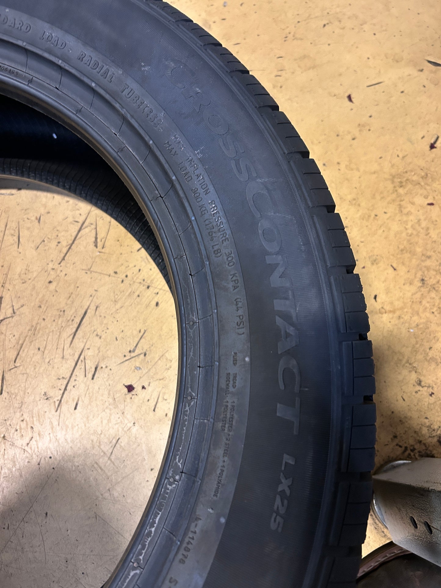 CONTINENTAL CROSSCONTACT LX25 BSW P 235 55 18 100T SL ALL SEASON TIRE 15491480000