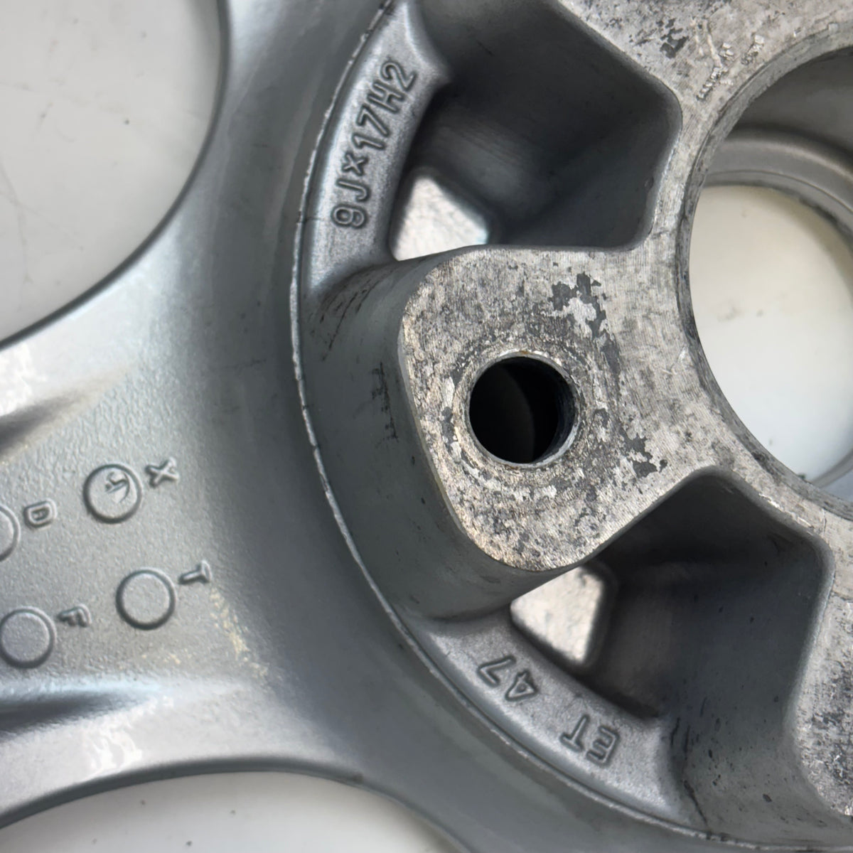 USED CUP 1 STYLE STAGGERED WHEELS FOR PORSCHE R:17X9 ET47 F: 17X7.5 ET52 MADE IN ITALY