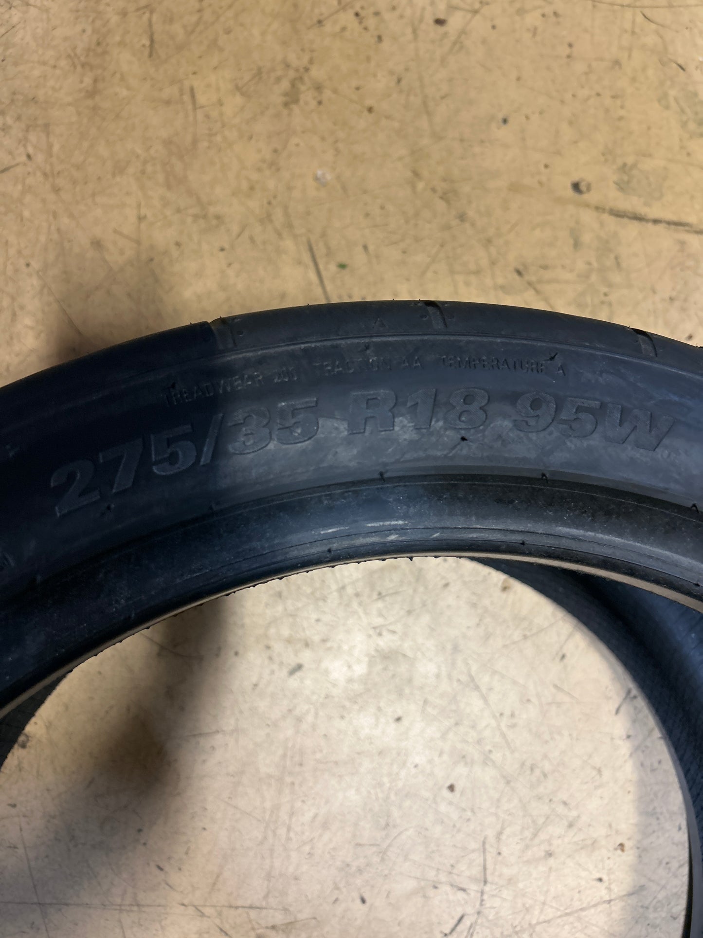 2 KUMHO ECSTA V730 BSW P 275 35 18 95W PERFORMANCE TIRE 2284013