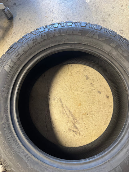 NOS RADAR RENEGADE A/T5 BSW P 275 60 20 119H XL ALL TERRAIN TIRE RZD0077