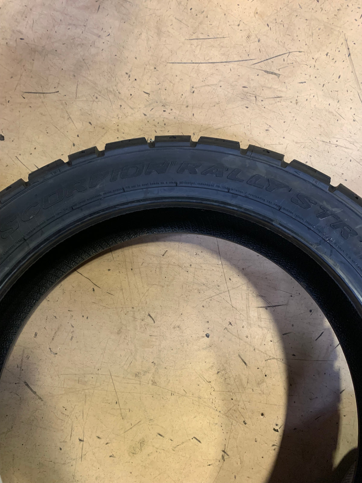 PIRELLI SCORPION RALLY STR BSW 150 70 17 69V REAR MOTORCYCLE TIRE 2865200