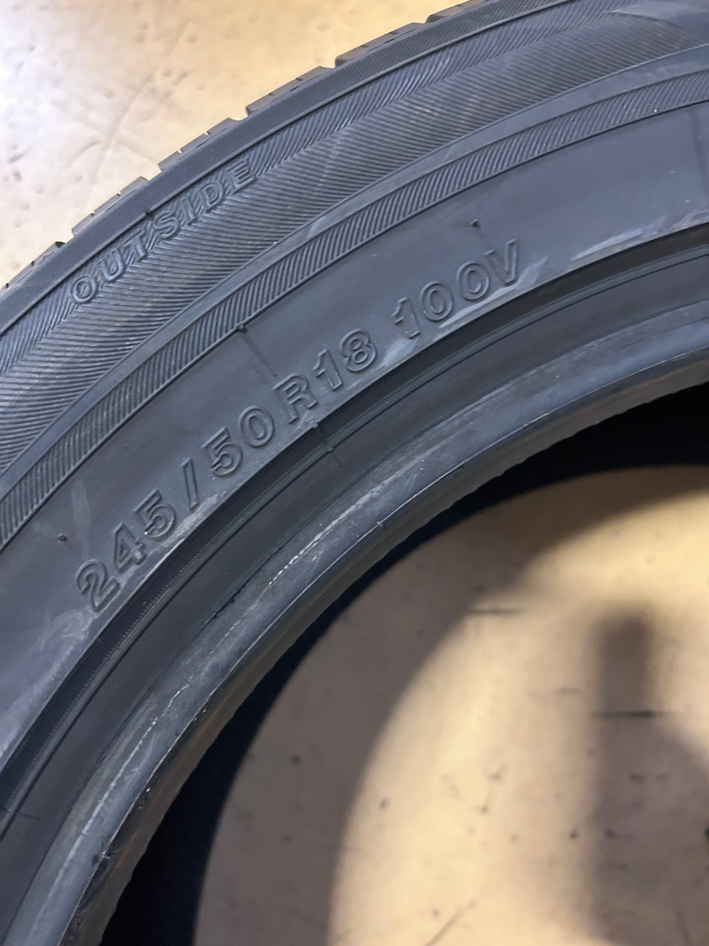 YOKOHAMA YK740-GTX BSW P 245 50 18 100V XL ALL SEASON TIRE 110137597